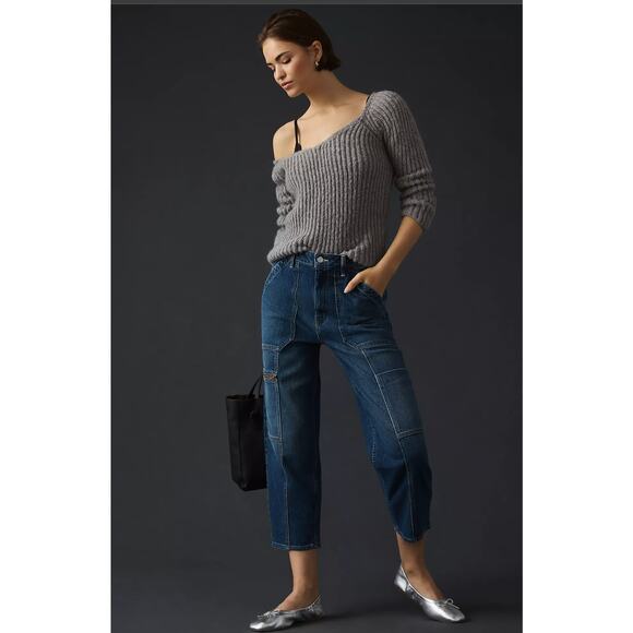 NWT MOTHER The Private Zipper Ankle Jeans - 27 waist - Picture 1 of 6